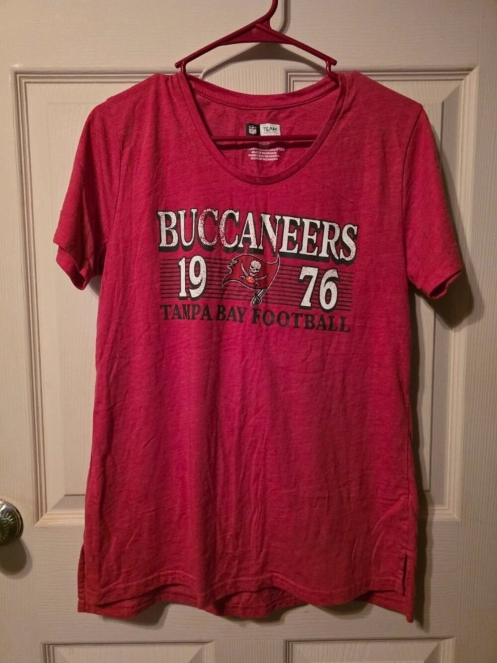 Two NFL Buccaneers T-Shirts Medium (R1)